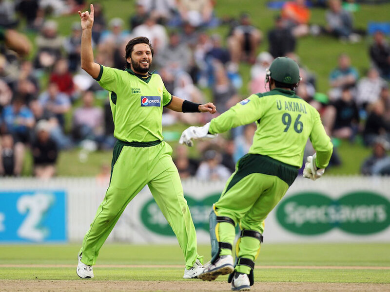 Cricketers Celebrating — Green, Celebratory