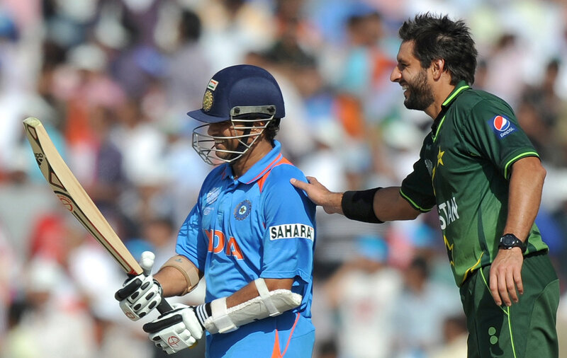 Cricketers on Field