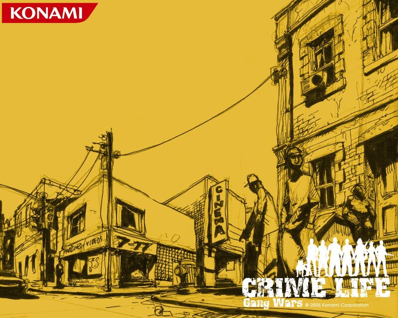 Crime Life: Gang Wars street scene