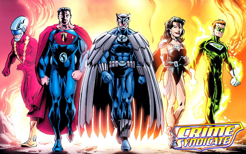 Crime Syndicate superheroes