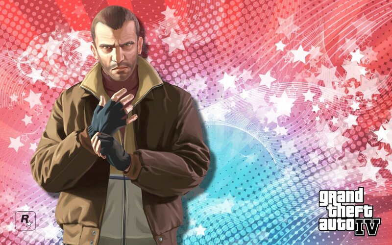 Criminal character from Grand Theft Auto IV