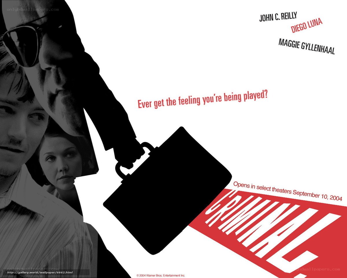 Criminal movie poster