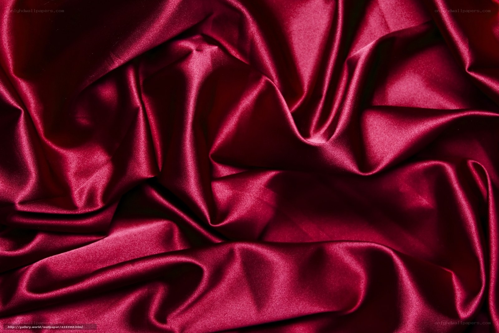 crimson satin fabric texture