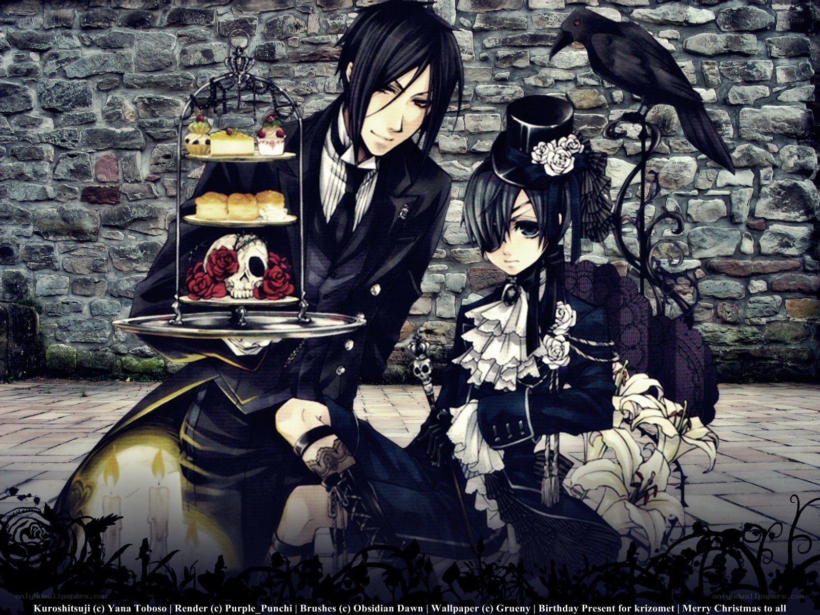 Crimson tea party