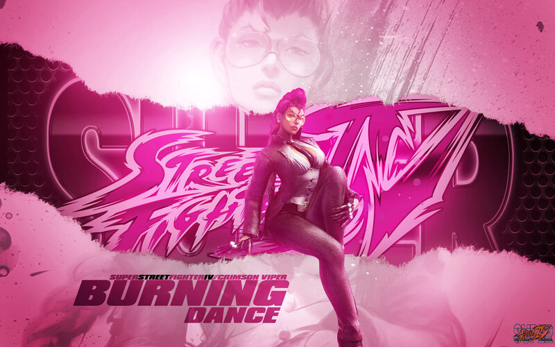 Crimson Viper Character — Pink