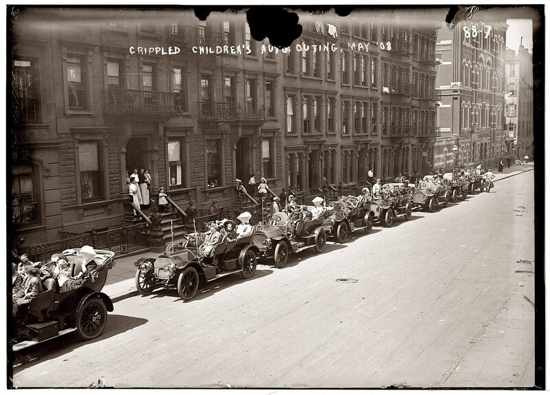 Crippled Children's Auto Outing