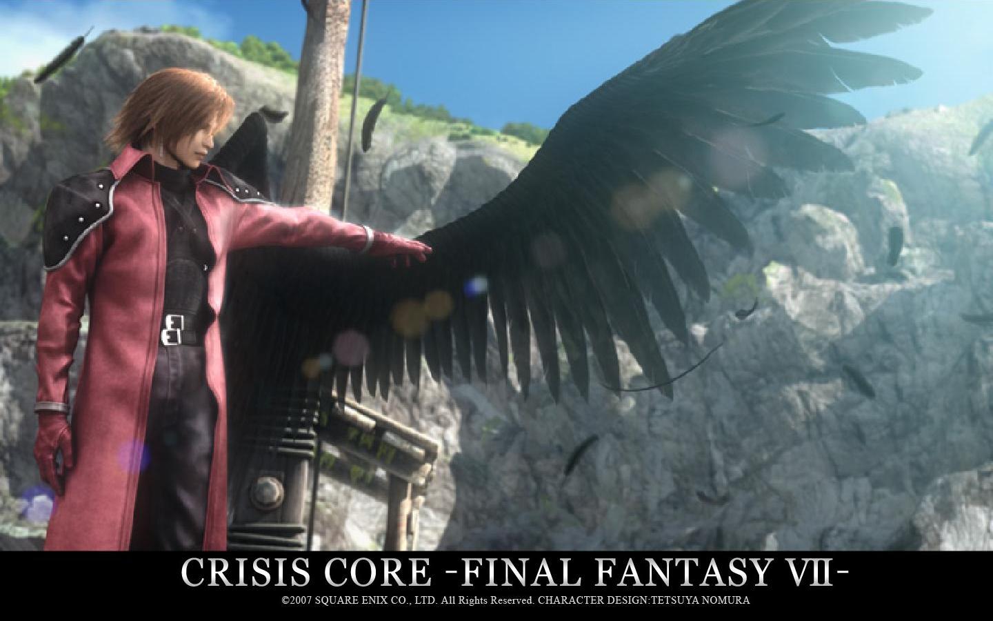 Crisis Core character with wings