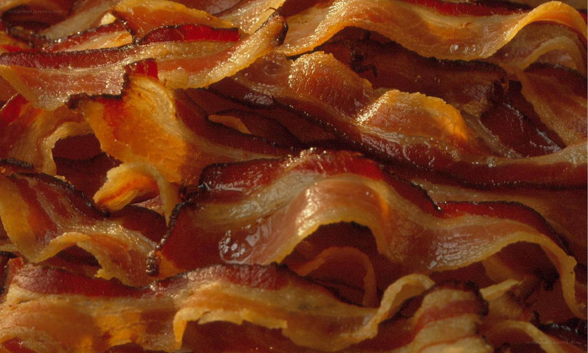 Crispy bacon strips