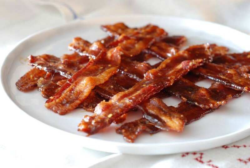 Crispy Bacon Strips — White