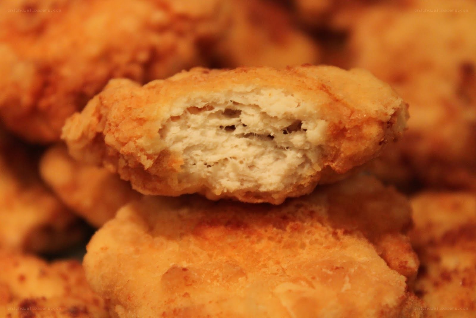 crispy fried chicken nuggets