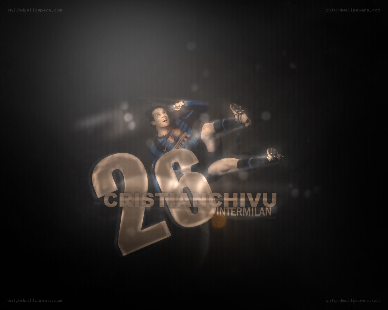 Cristian Chivu celebrating