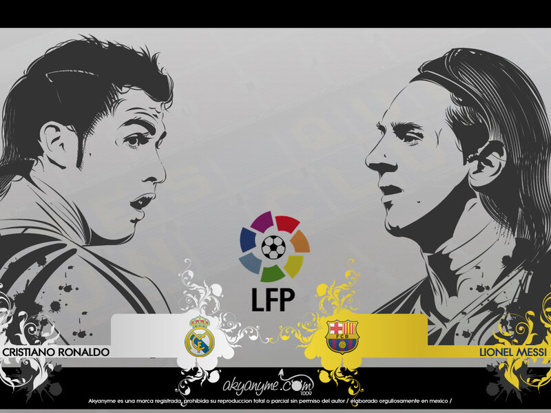 Cristiano Ronaldo and Lionel Messi