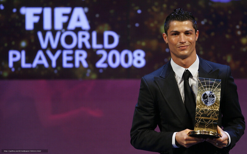 Cristiano Ronaldo at FIFA award