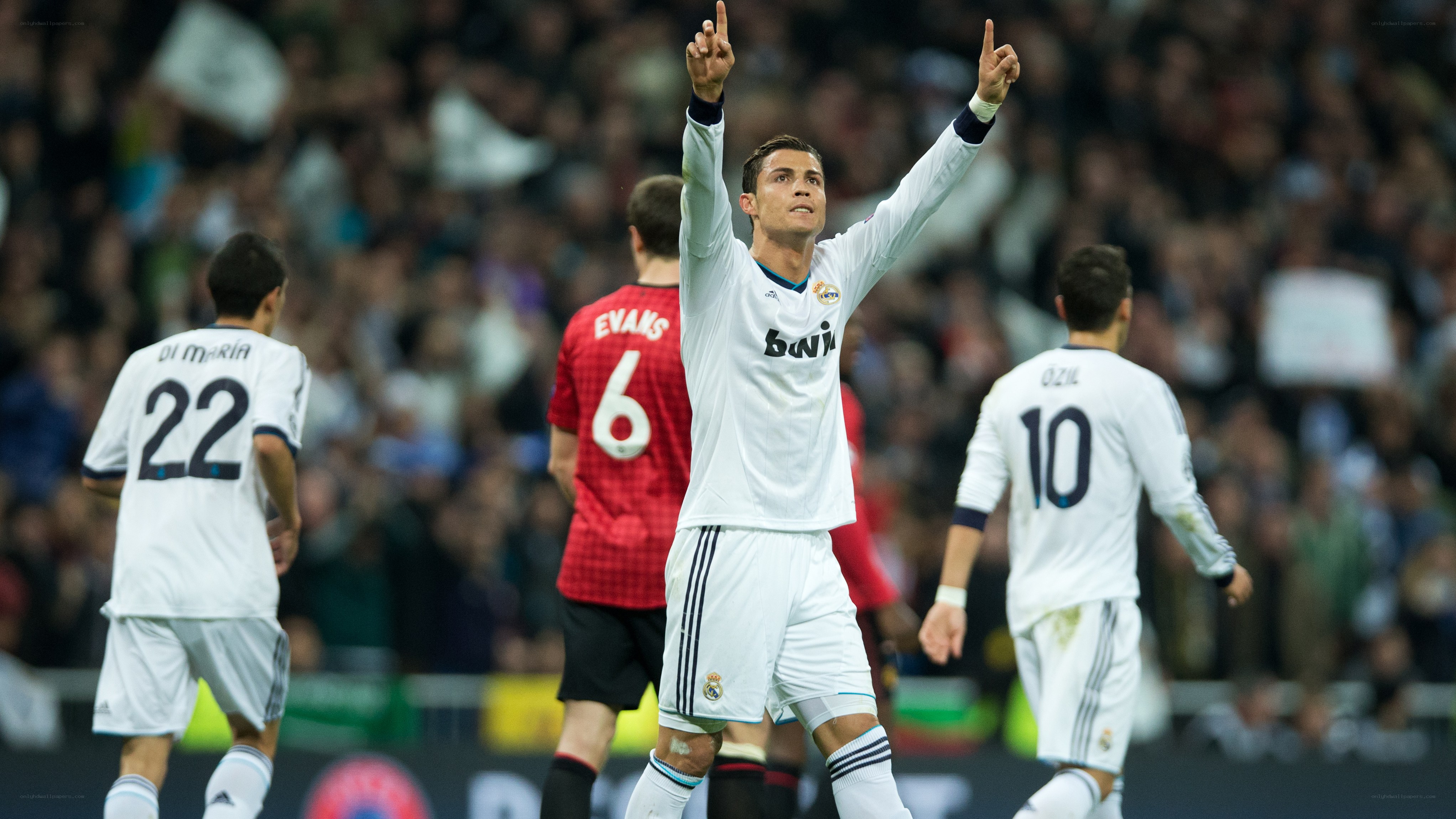 Cristiano Ronaldo celebrates goal