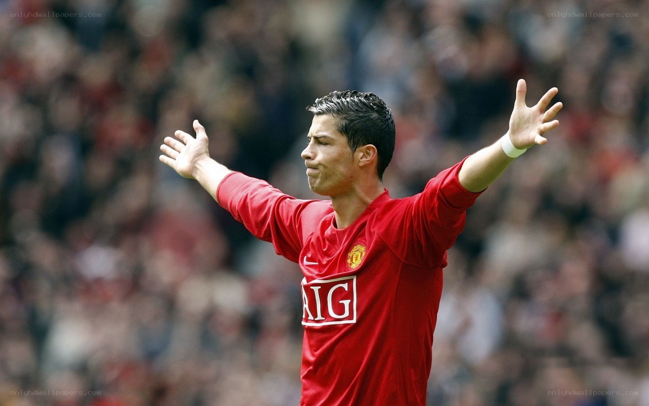Cristiano Ronaldo celebrating
