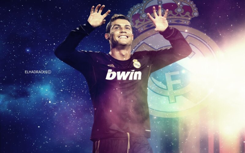 Cristiano Ronaldo celebrating