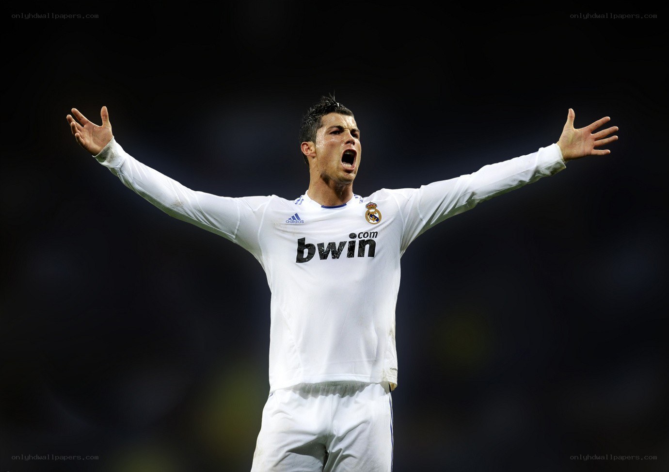 Cristiano Ronaldo celebrating