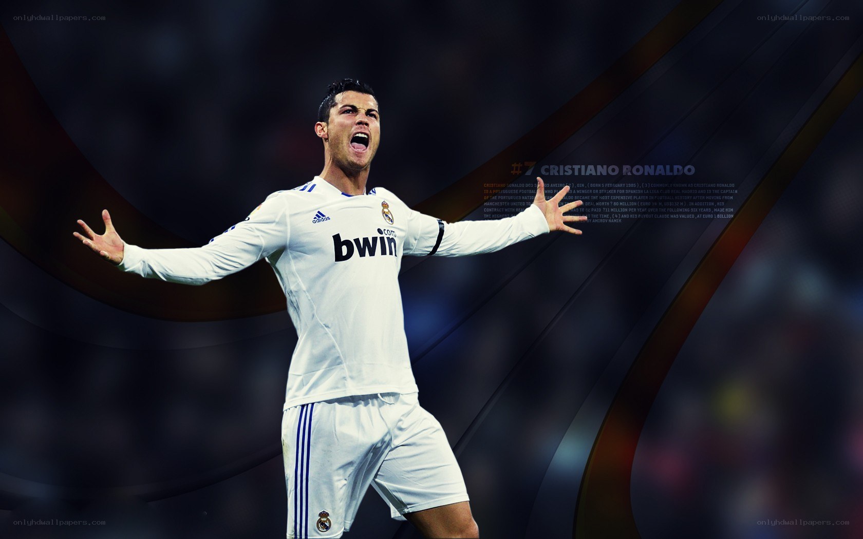 Cristiano Ronaldo celebrating