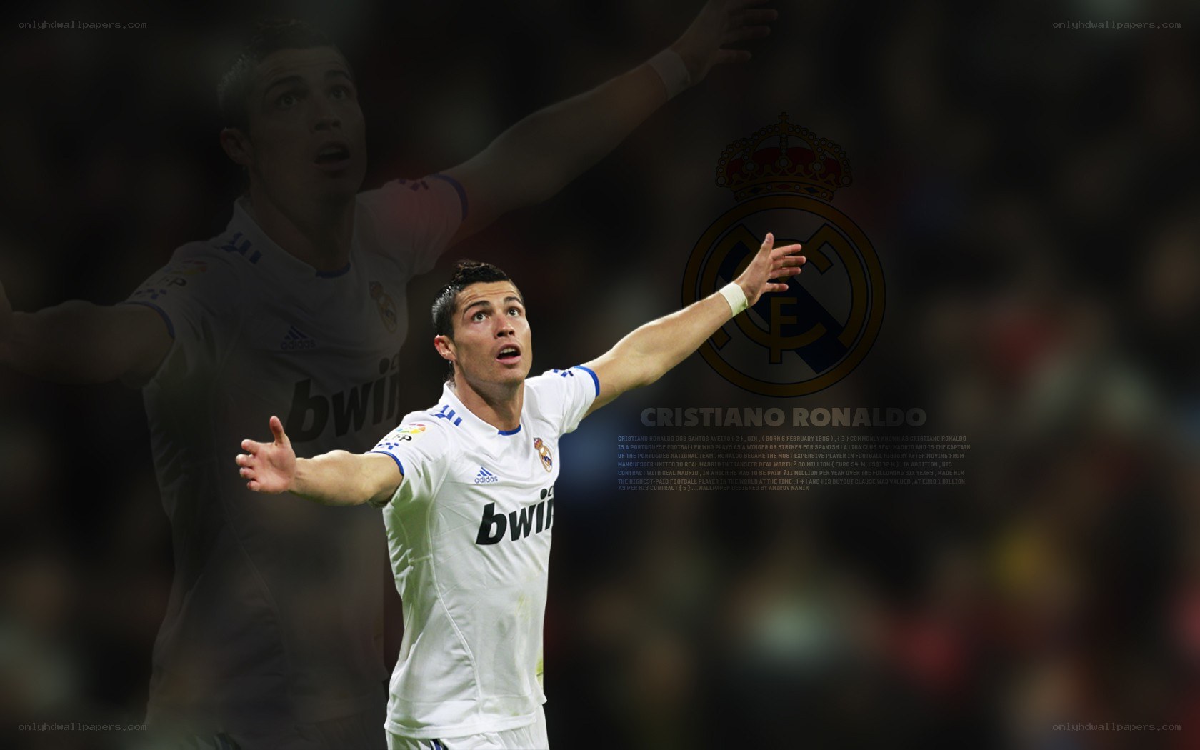 Cristiano Ronaldo celebrating