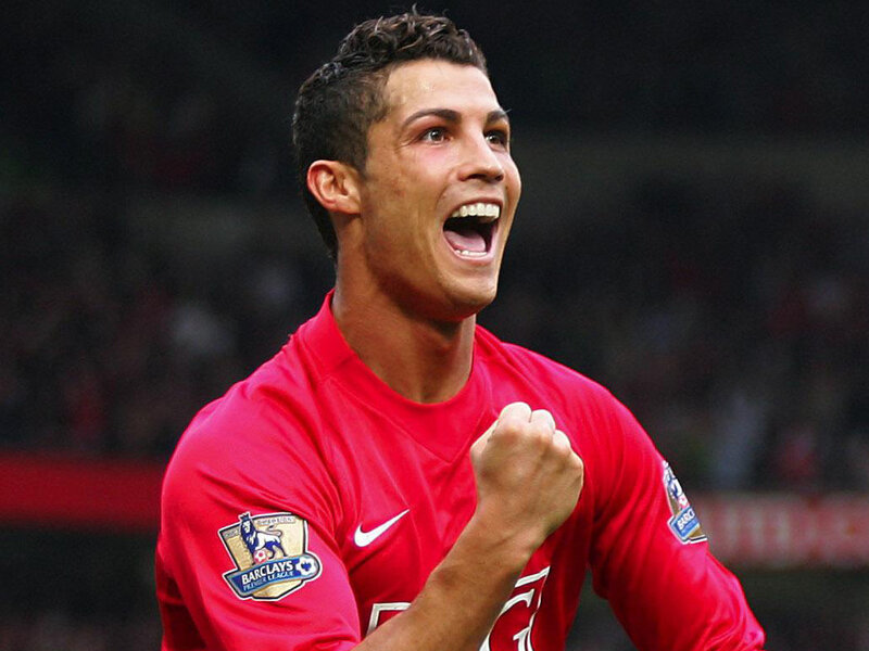 Cristiano Ronaldo celebrating goal