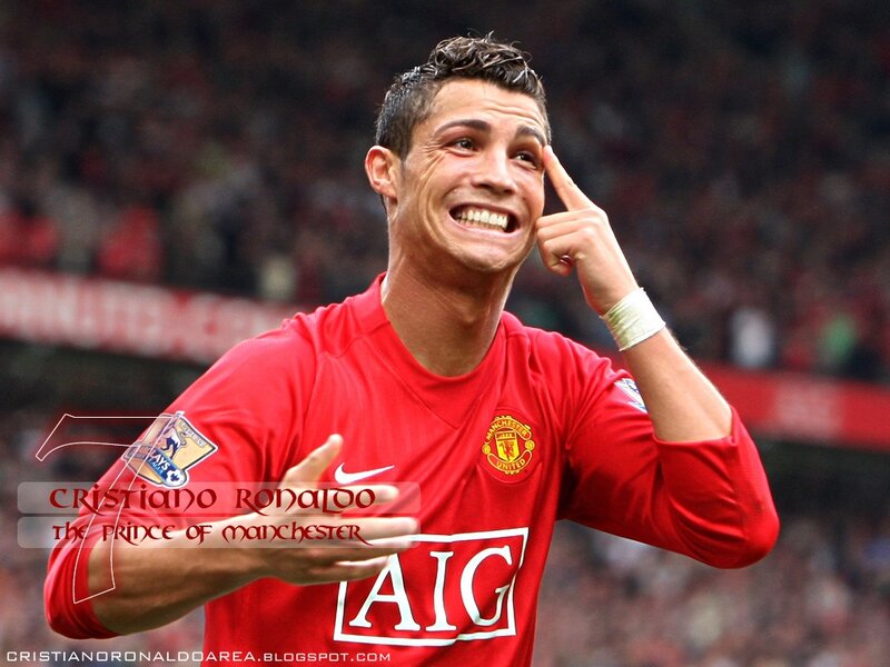 Cristiano Ronaldo Celebrating — Red, Celebratory