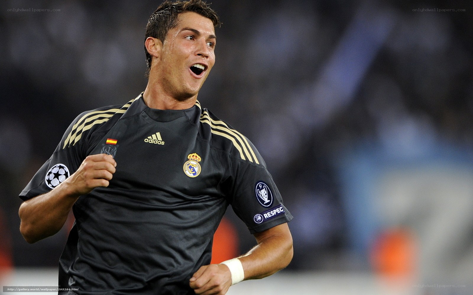 Cristiano Ronaldo celebrating