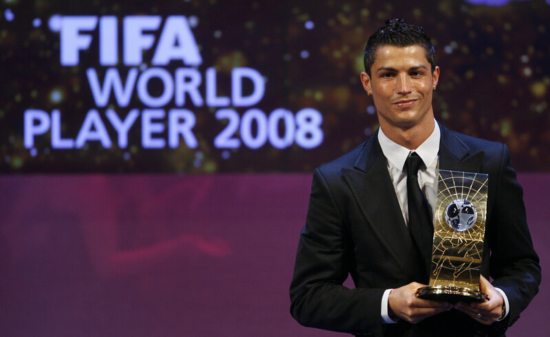 Cristiano Ronaldo FIFA award