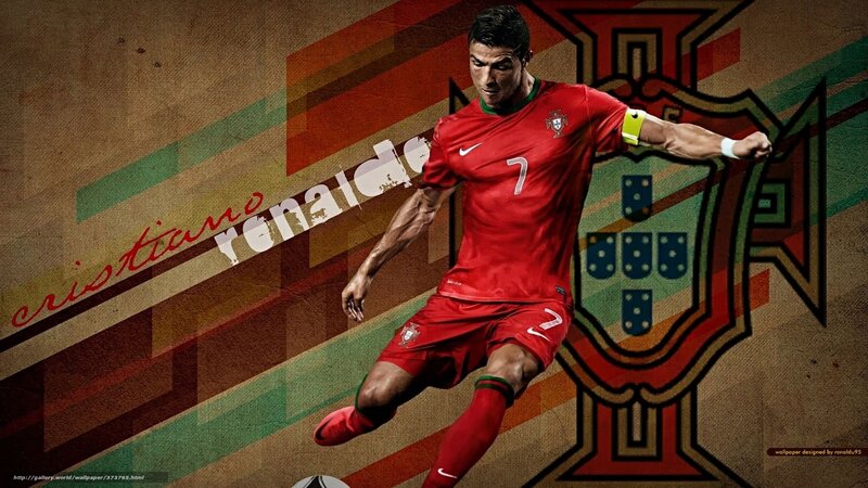 Cristiano Ronaldo football wallpaper