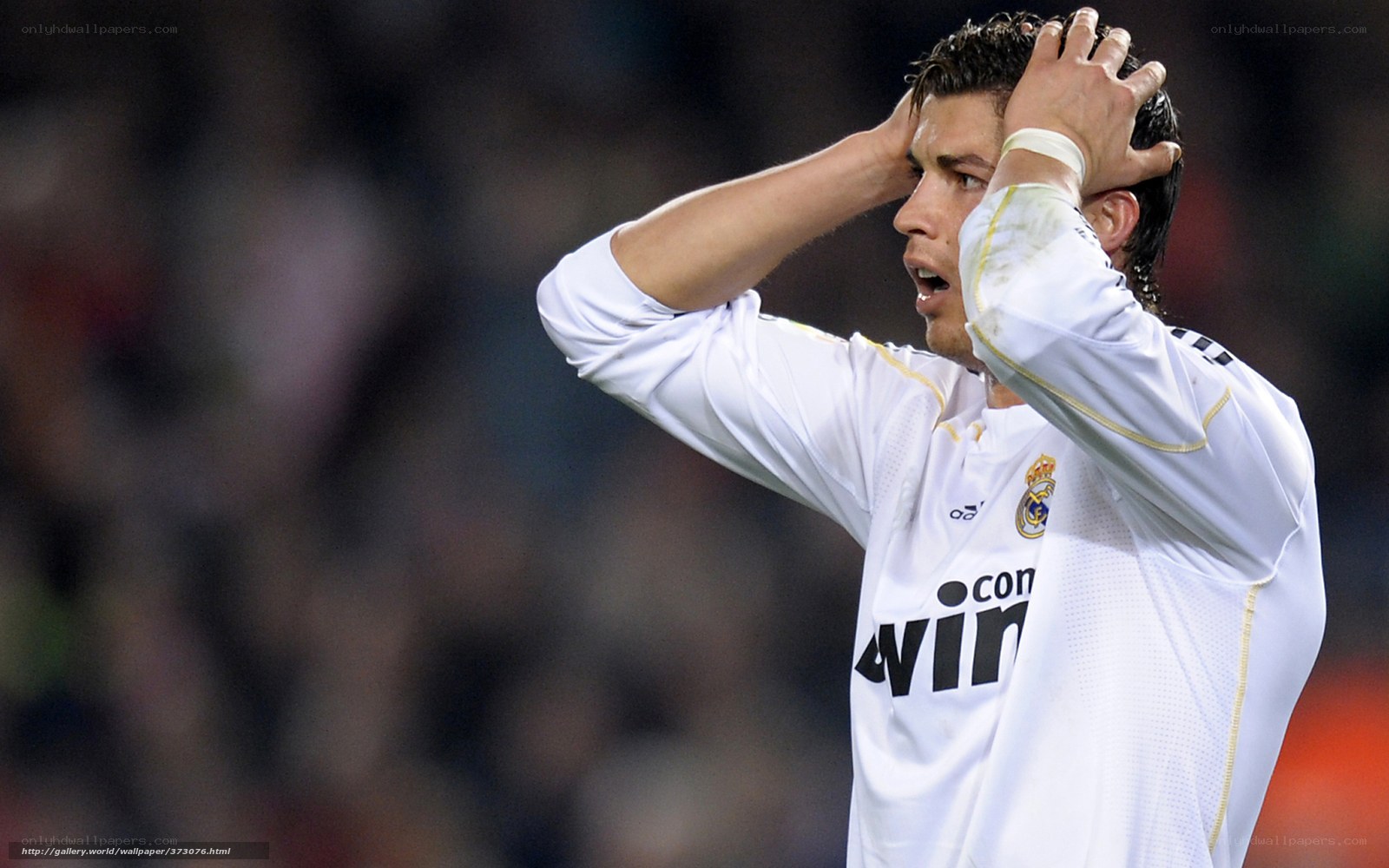 Cristiano Ronaldo frustrated