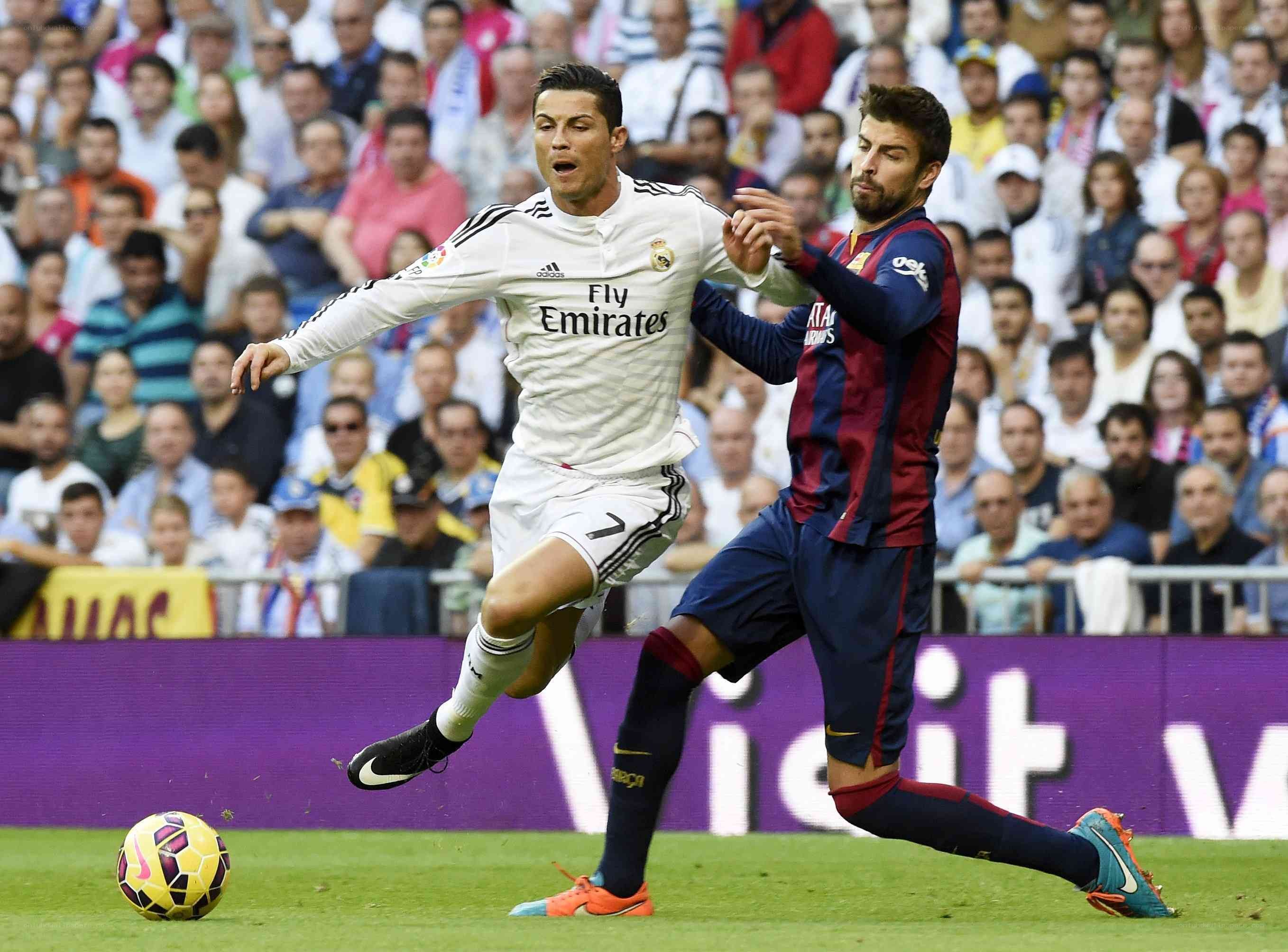Cristiano Ronaldo in action