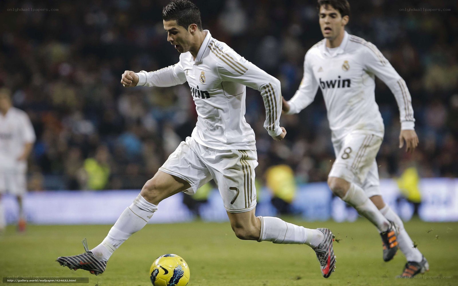 Cristiano Ronaldo in action