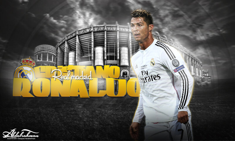 Cristiano Ronaldo in Jersey — Black