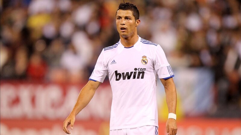 Cristiano Ronaldo in Real Madrid kit