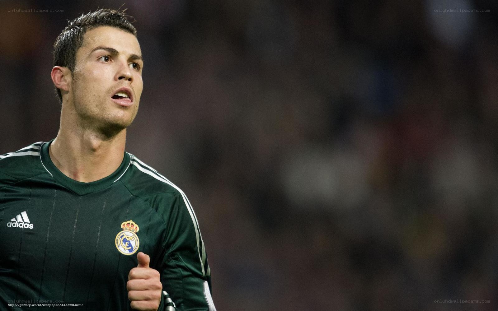 Cristiano Ronaldo in Real Madrid kit