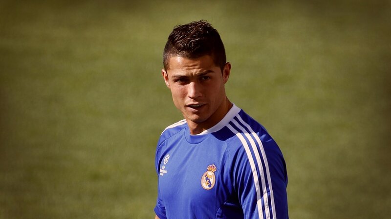 Cristiano Ronaldo in Real Madrid kit
