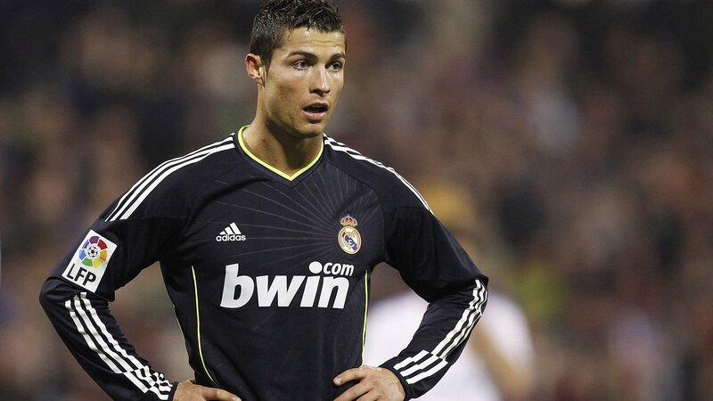 Cristiano Ronaldo in Real Madrid kit