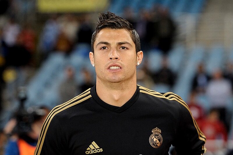 Cristiano Ronaldo in Real Madrid kit