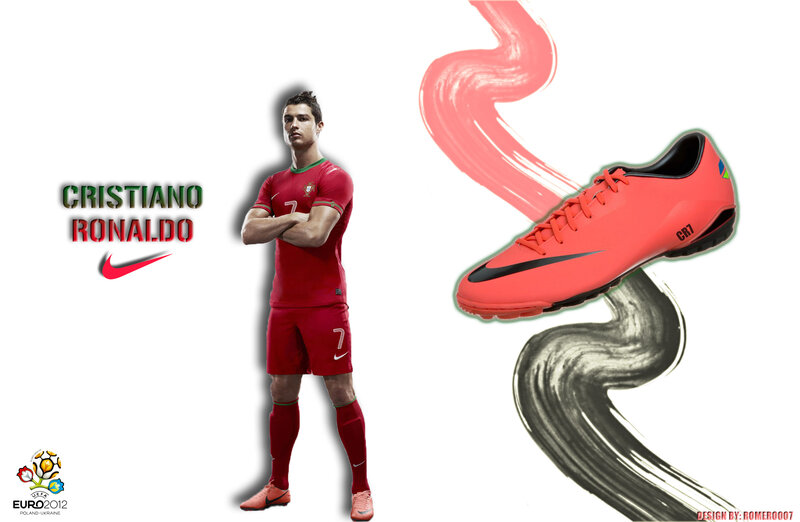 Cristiano Ronaldo in Uniform — Red