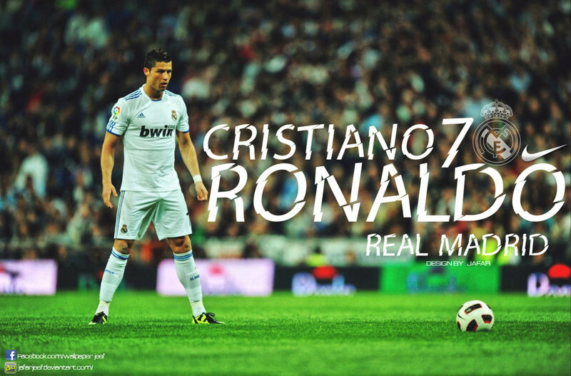 Cristiano Ronaldo on Field — Green