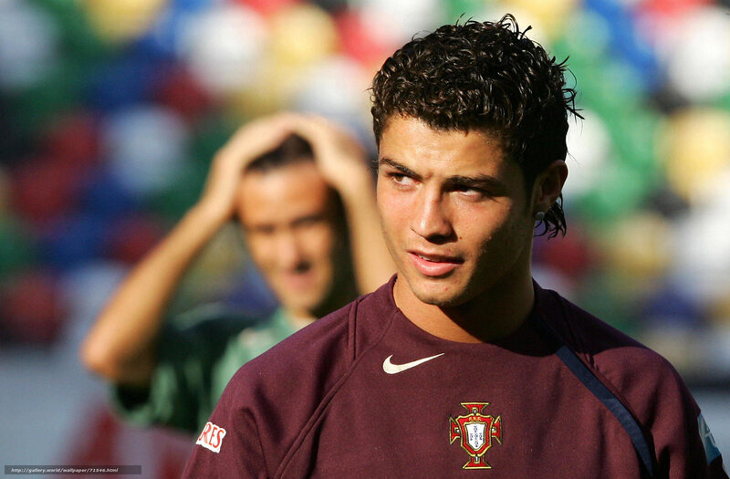 Cristiano Ronaldo on the field