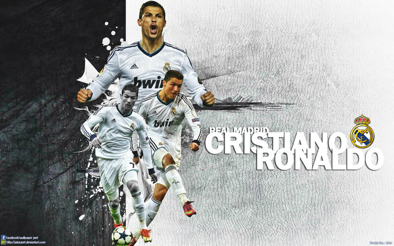Cristiano Ronaldo Playing Soccer