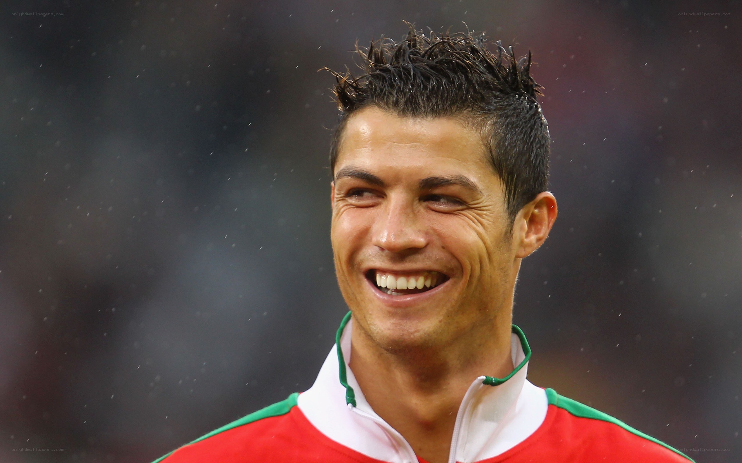 Cristiano Ronaldo smiling