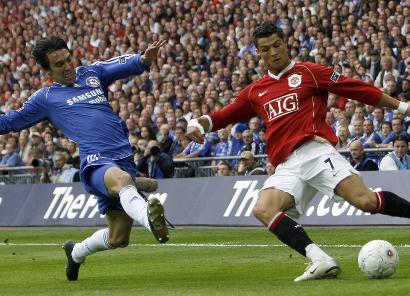 Cristiano Ronaldo vs. Chelsea player