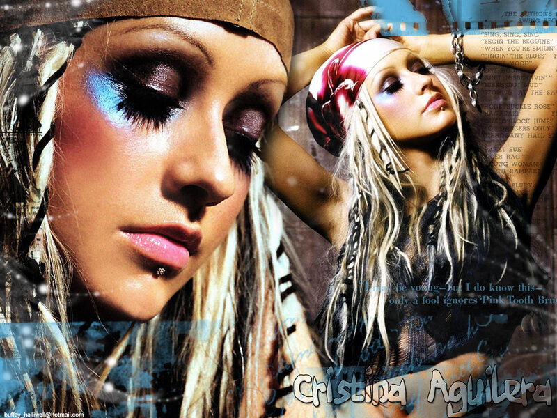 Cristina Aguilera promotional art
