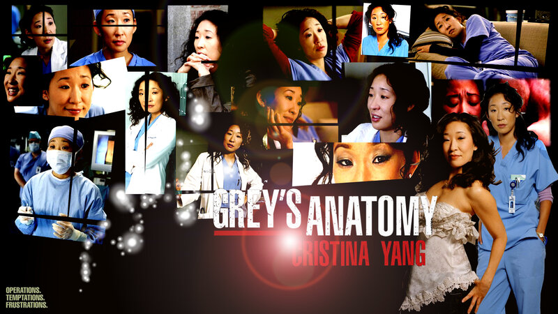 Cristina Yang in Medical Scenes