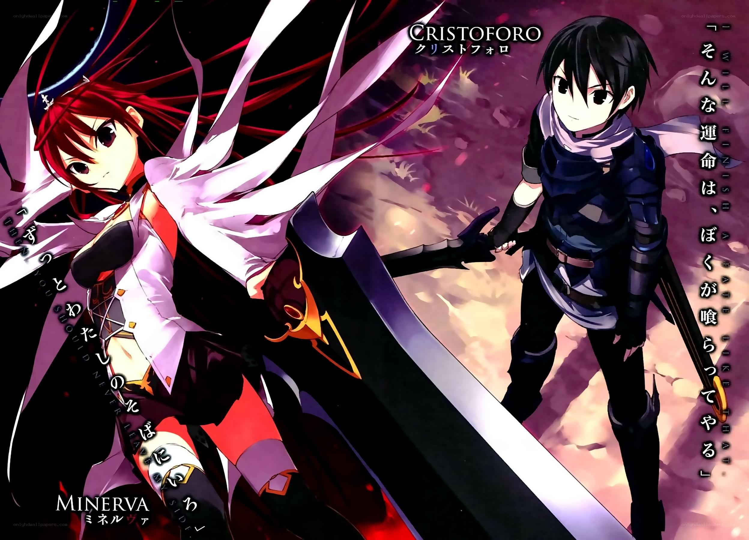 Cristoforo and Minerva in battle