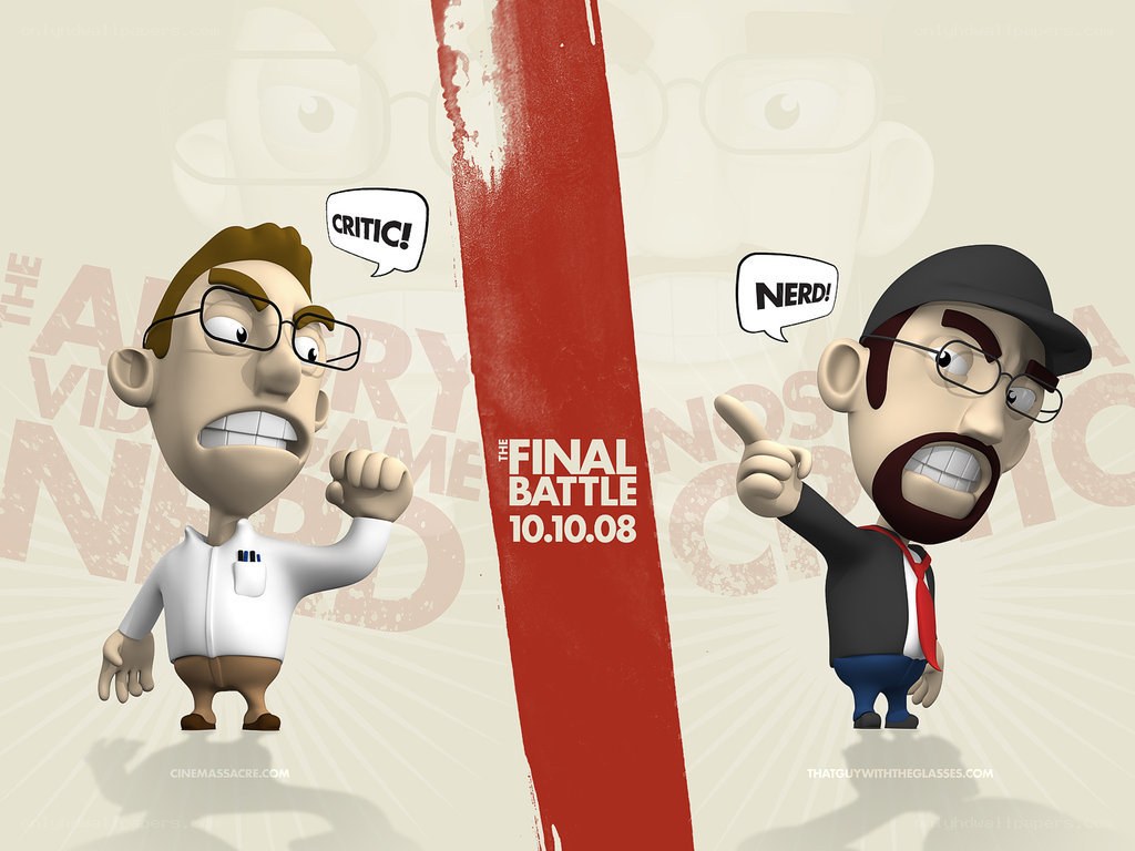 Critic vs Nerd battle