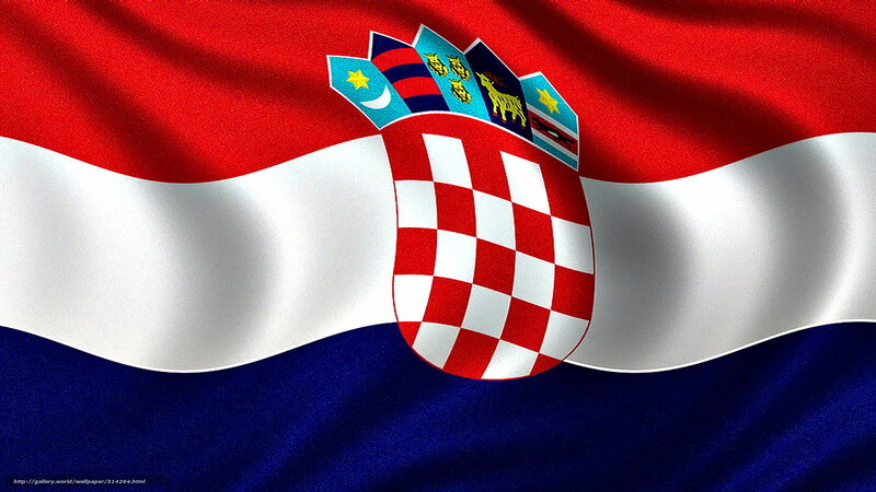 Croatian Flag — Red