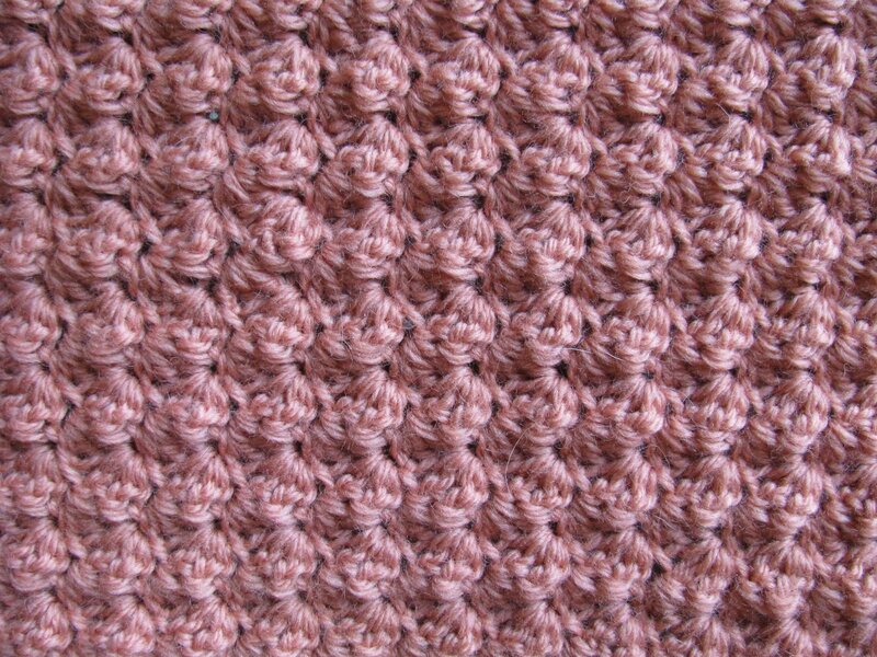 Crocheted Fabric Texture