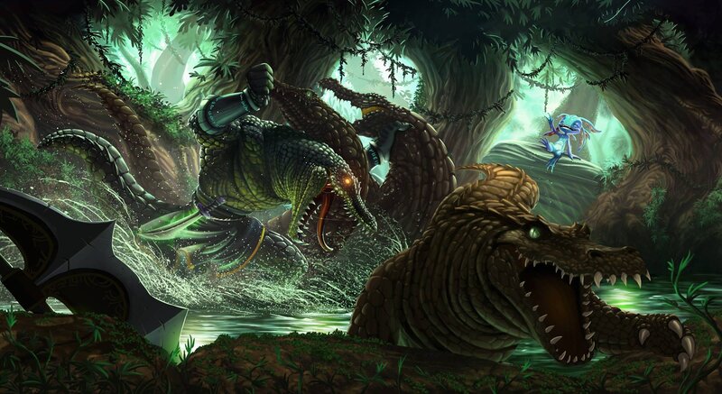 Crocodile-like Creatures